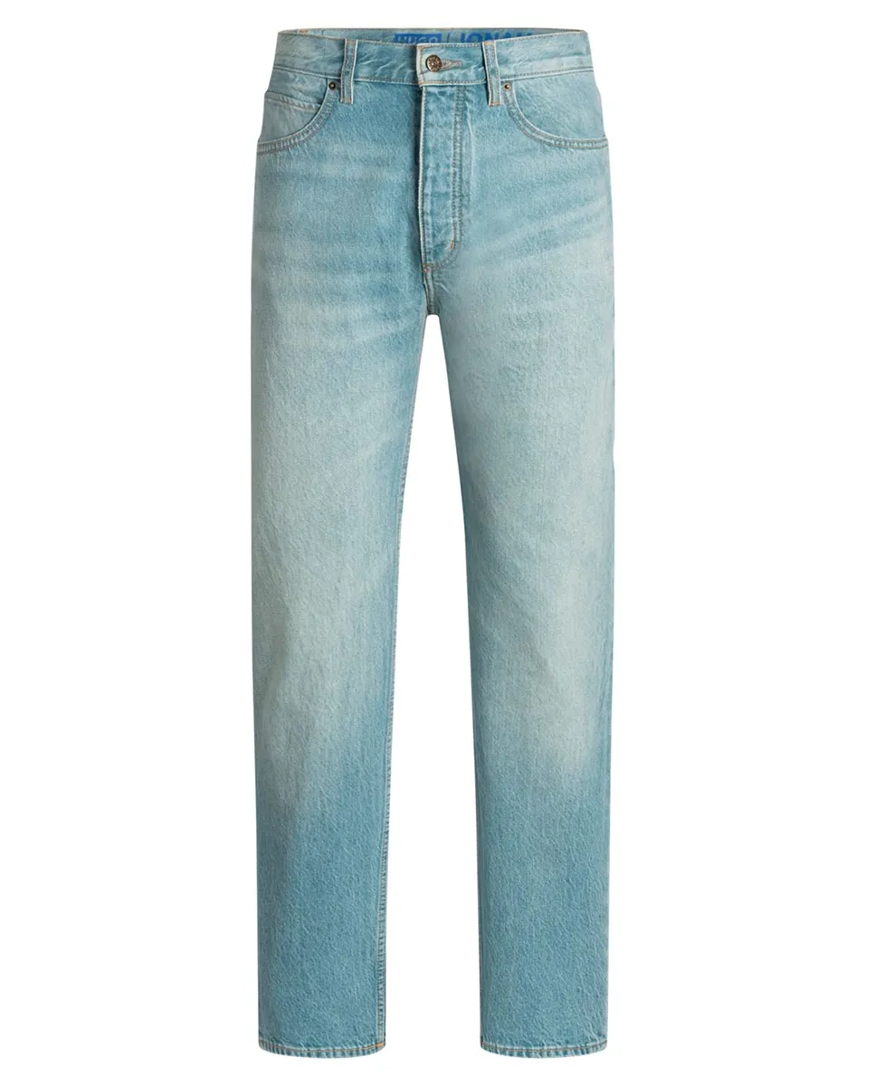 

Мужские длинные брюки с прямым кроем Hugo, синий