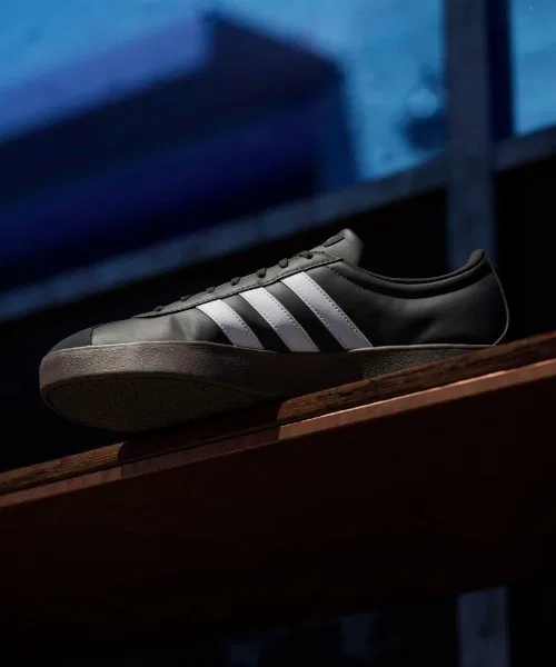 Унисекс кроссовки adidas VL Court Base чёрные — фото 4