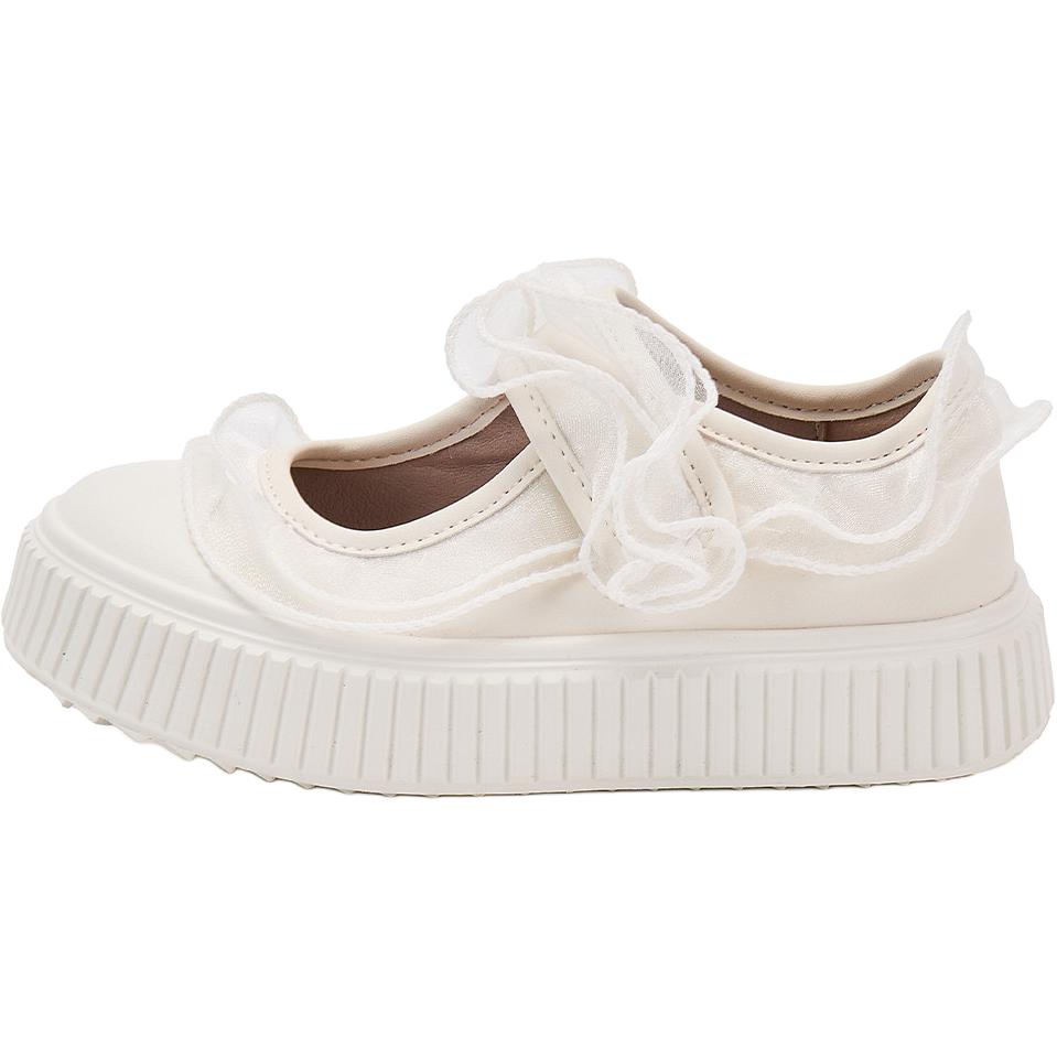 

Низкие кроссовки для детей, устойчивые к истиранию, с дышащей поддержкой и амортизацией. Xiaomi step, экрю