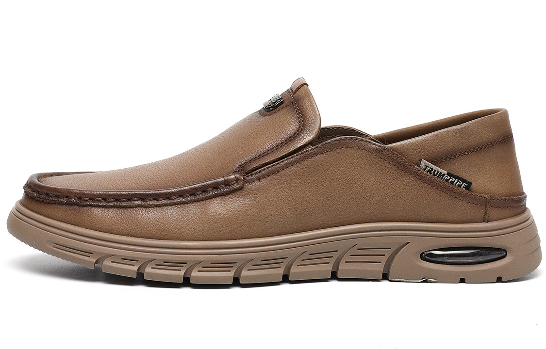 

Туфли Men"s Casual Men Low-Top Light Brown Trumppipe