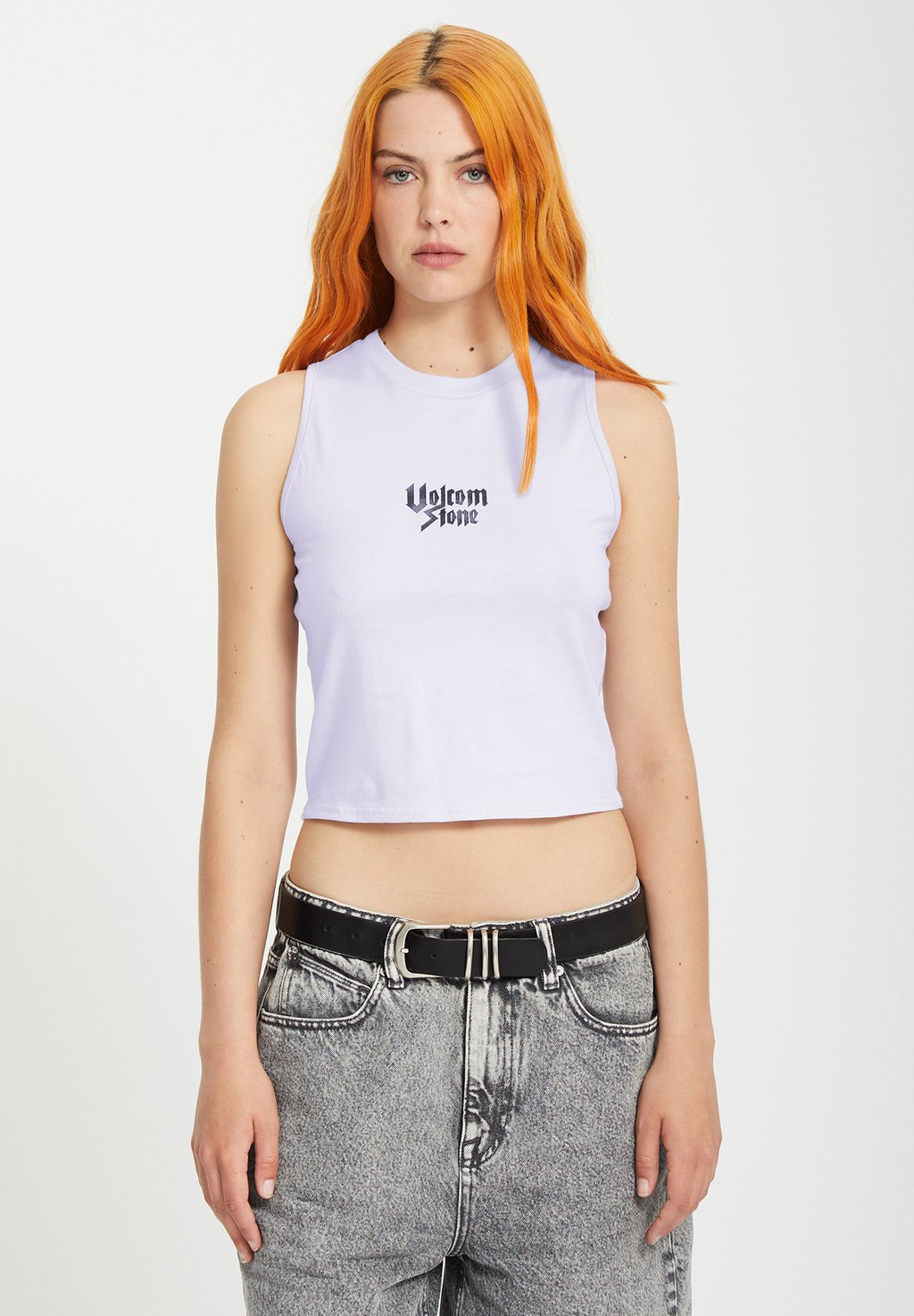 

Топ TANK STONEHER Volcom, сиреневый