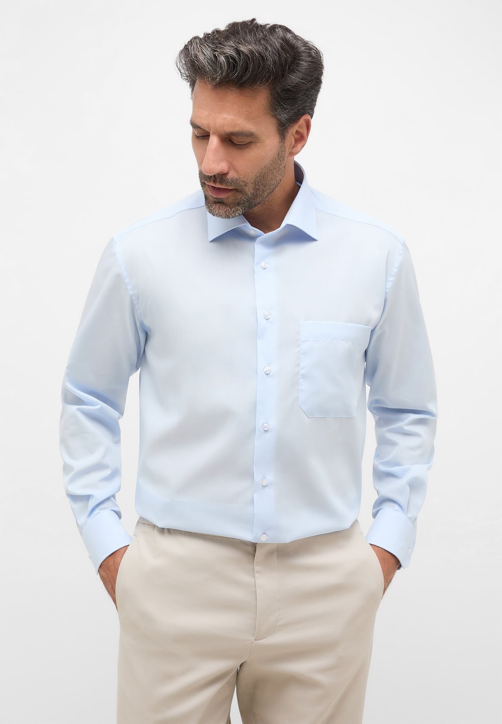 

Классическая рубашка ORIGINAL SHIRT - COMFORT FIT Eterna, светло-голубой