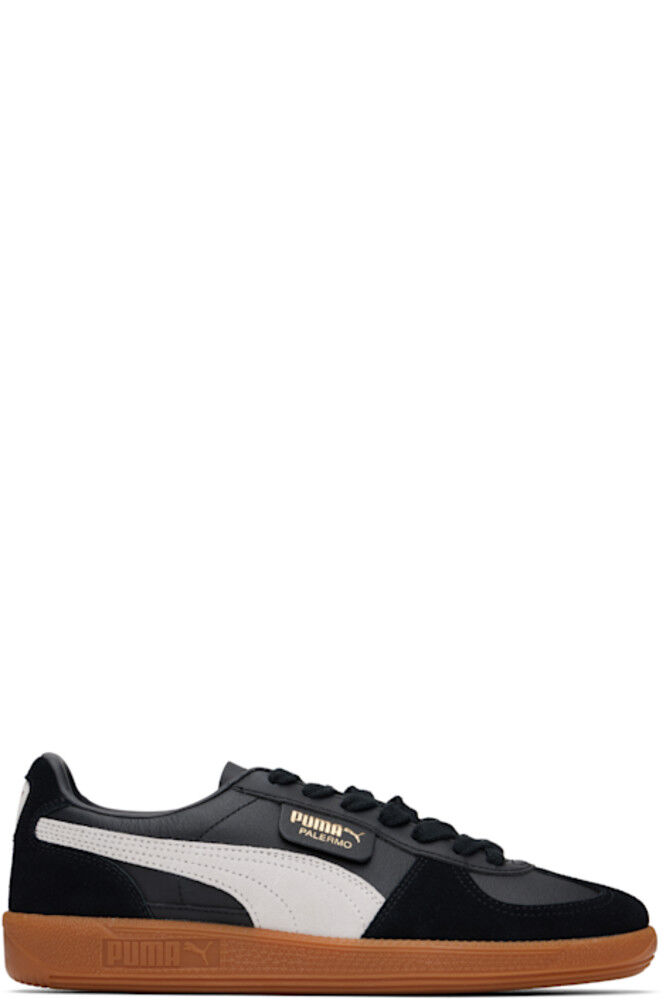 

Кроссовки из кожи Palermo черного и серого цветов PUMA