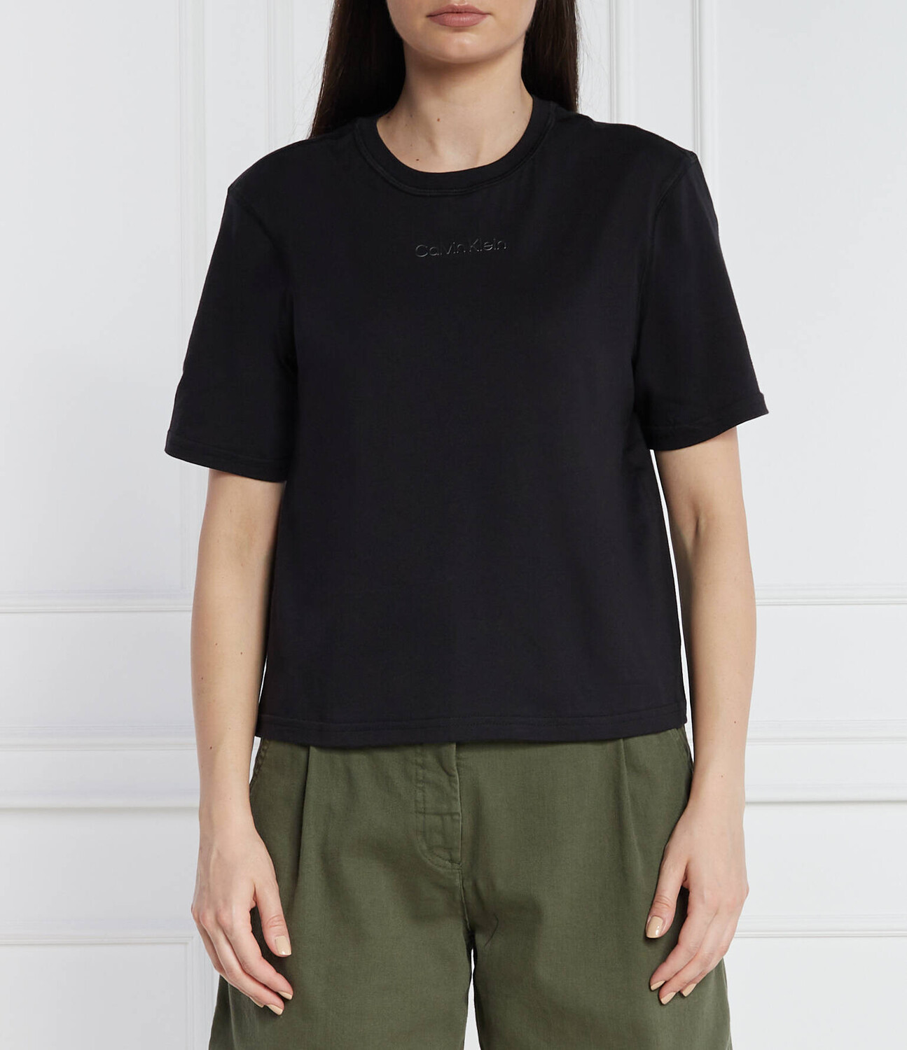 

Футболка Calvin Klein Performance Relaxed fit, черный