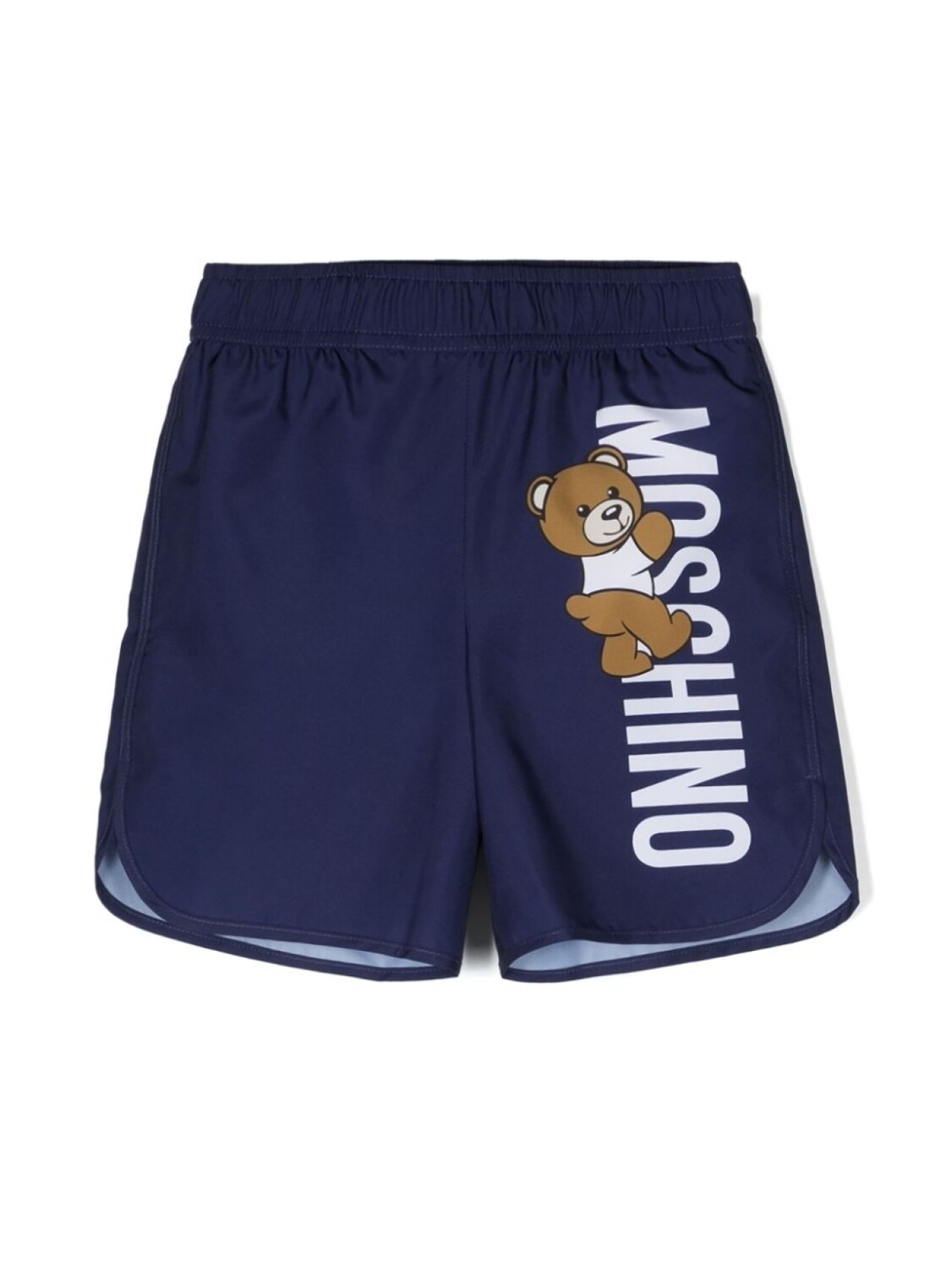 

Moschino Kids плавки-шорты Teddy Bear с логотипом, синий