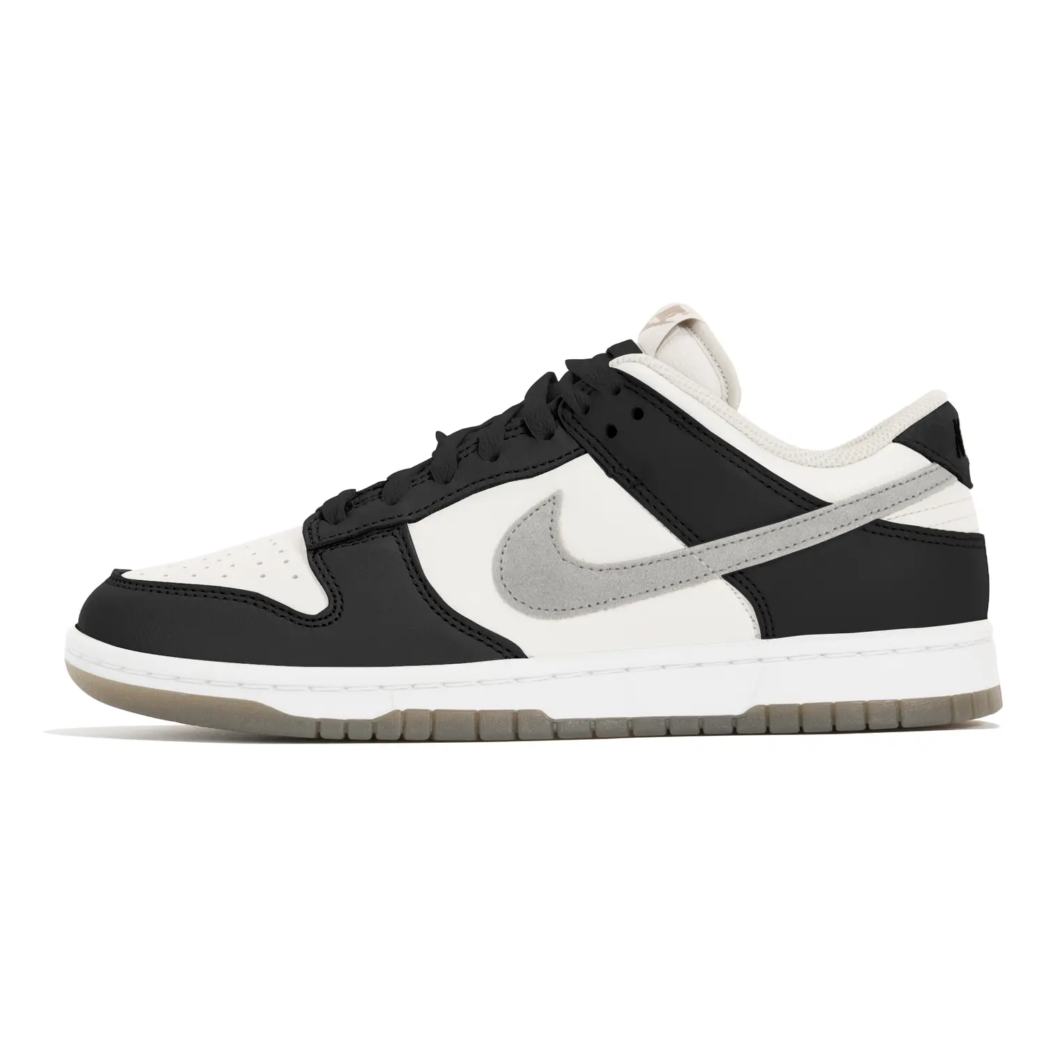 

Кроссовки Nike Dunk Skateboarding Shoes Men Low-top Gray, белый