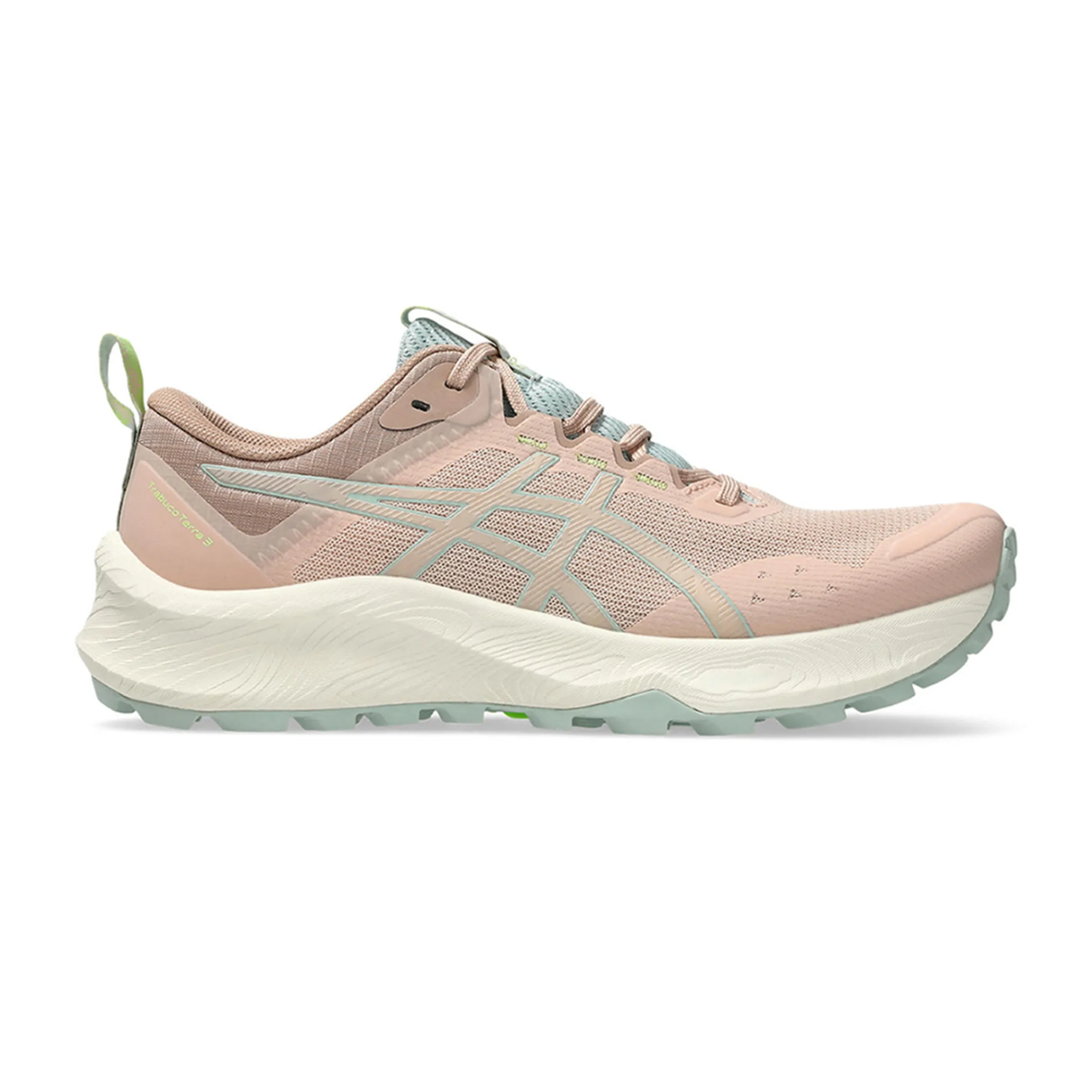 

Женские трейловые кроссовки для бега по пересеченной местности Trabuco Terra 1 Asics, оранжевый/зеленый