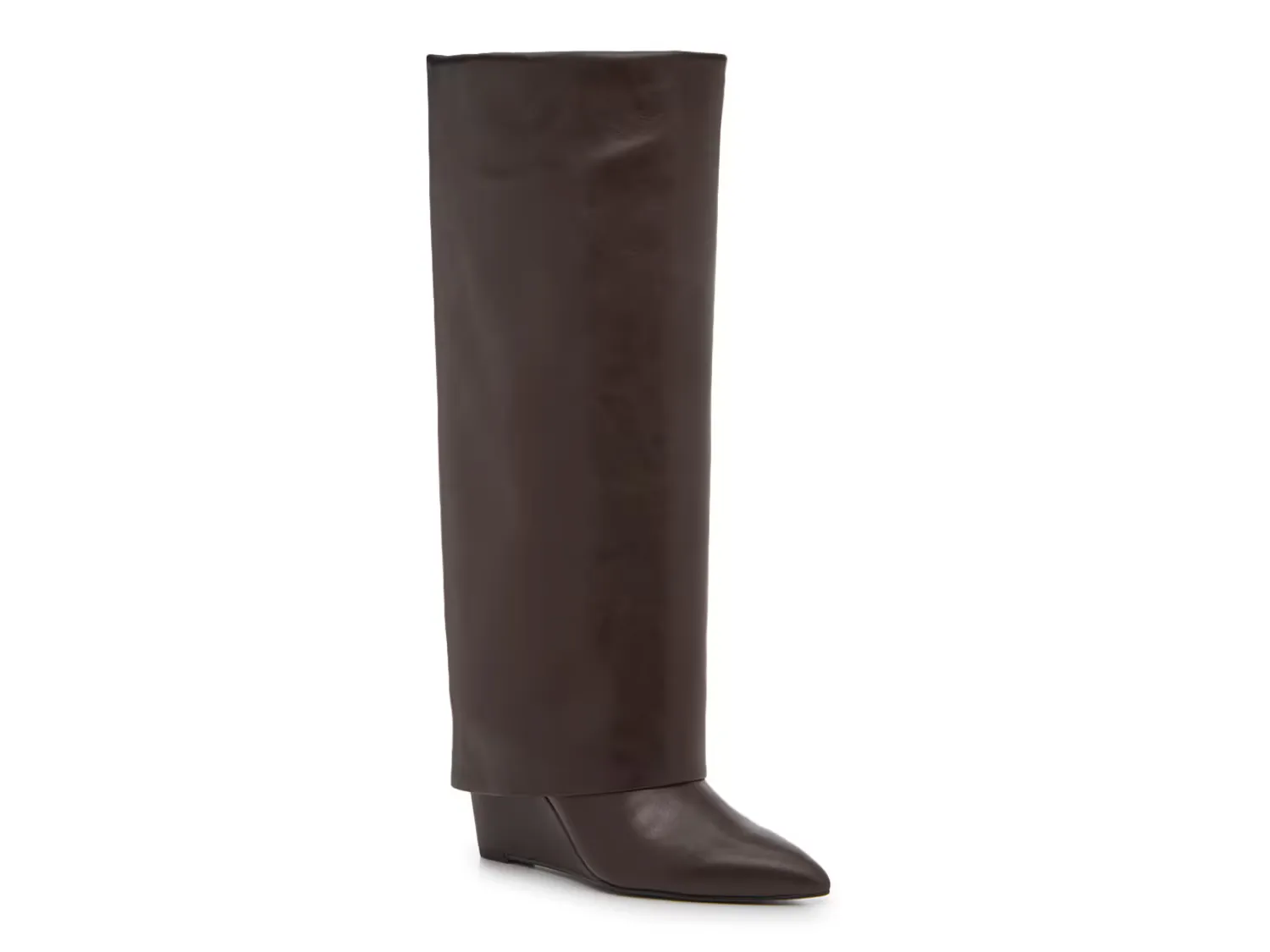 

Сапоги Evander Wide Calf Foldover Boot Madden Girl, коричневый