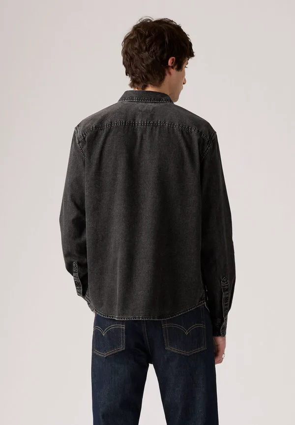 Настоящая рубашка на пуговицах Levi'S, Gizmo Washed Black — фото 3