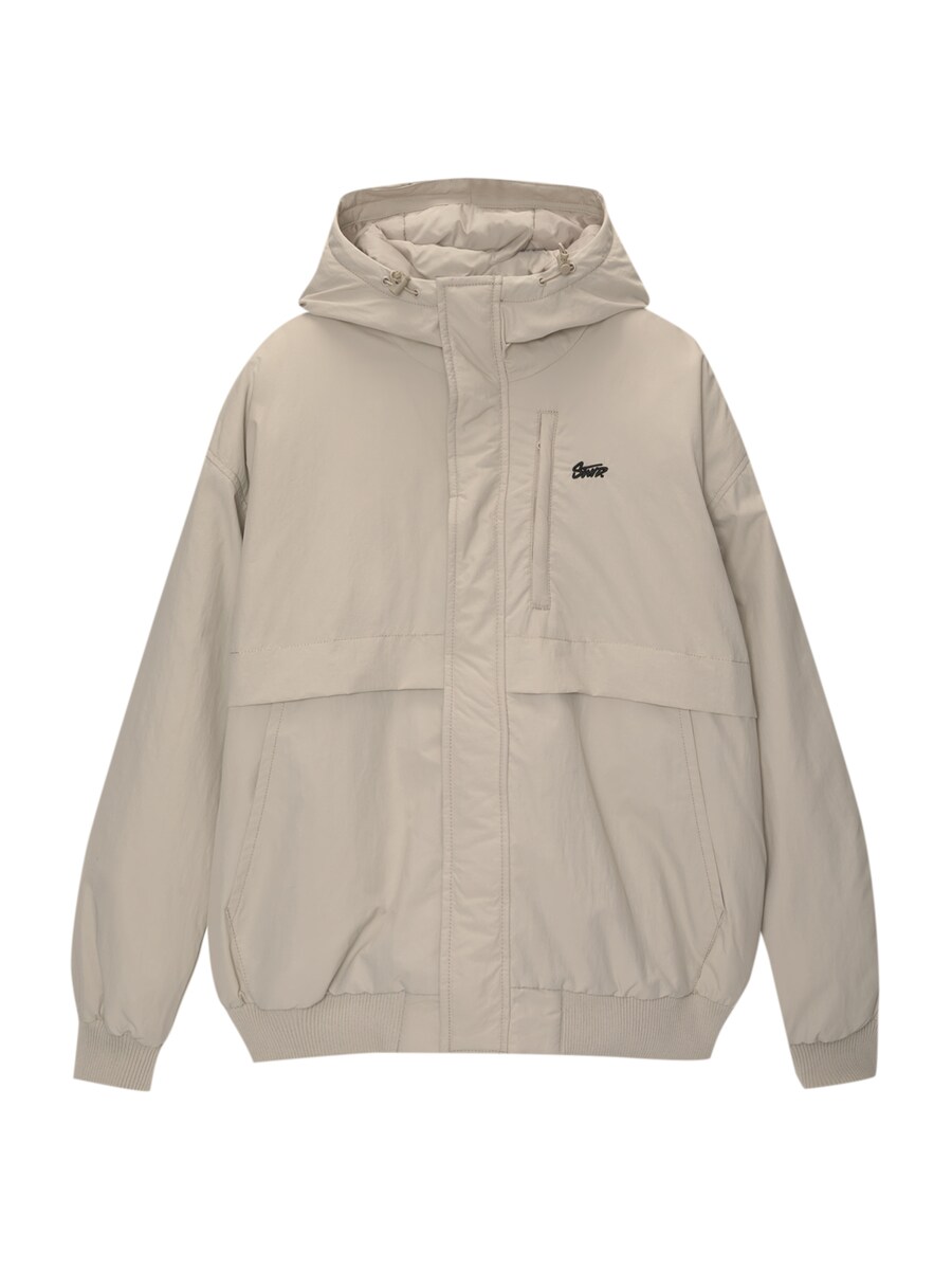 

Куртка межсезонная Pull&Bear, серый