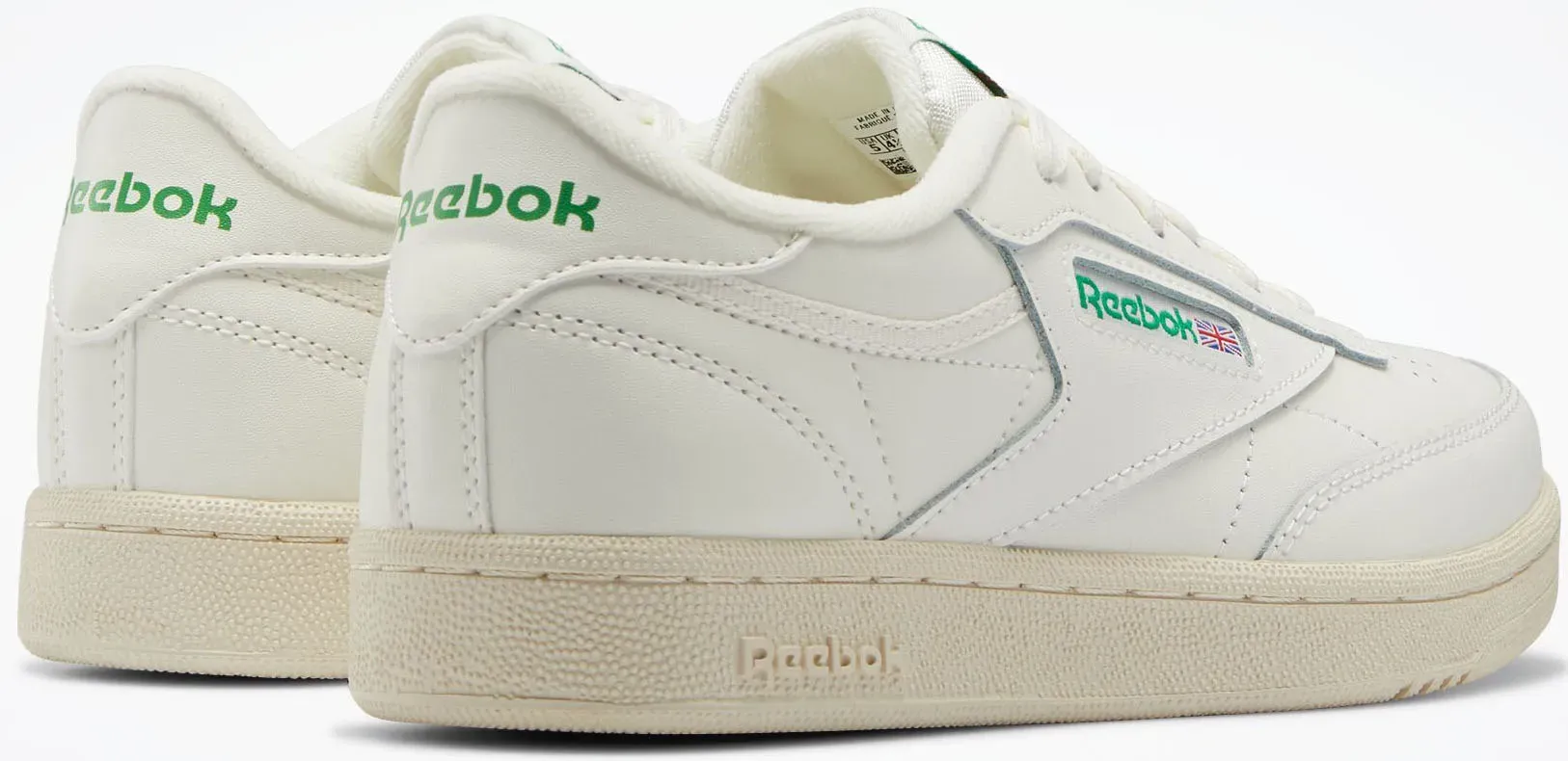 

Классические кроссовки Reebok "CLUB C" Reebok Classic, цвет Chalk/Chalk/Glegrn