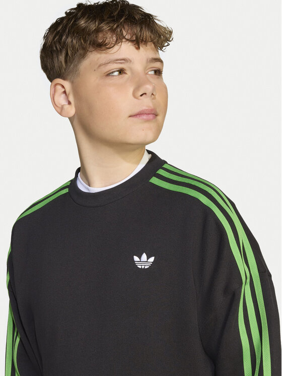 Свободный крой толстовка Minecraft JW7723 Adidas, черный — фото 4