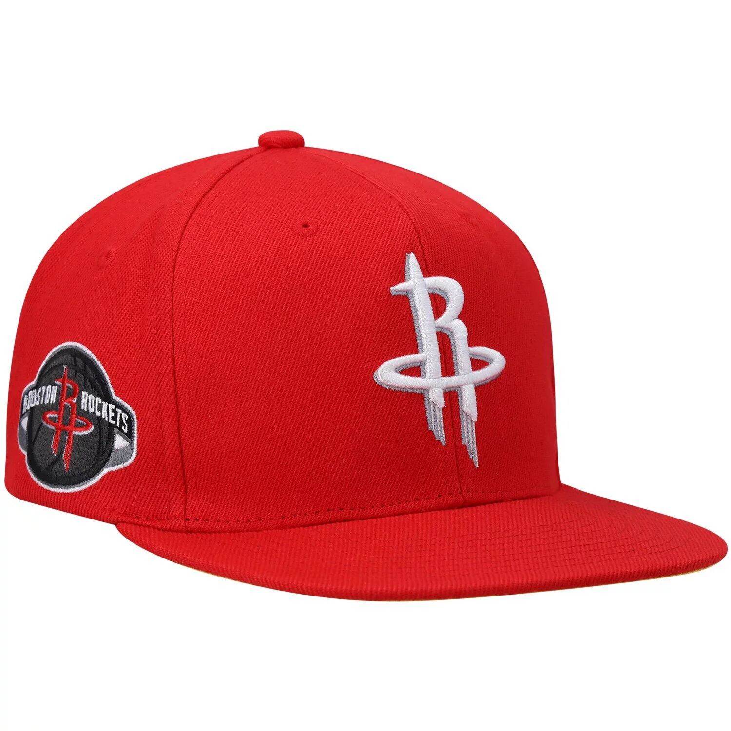 

Мужская кепка Mitchell & Ness Red Houston Rockets Core с застежкой сбоку