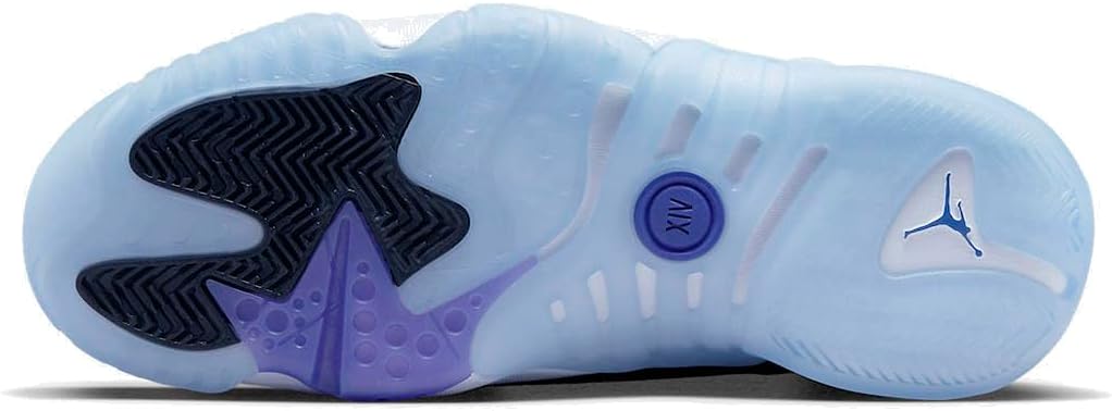 Кроссовки мужские NIKE Jordan Jumpman Two Trey, White Dark Concord Black — фото 2