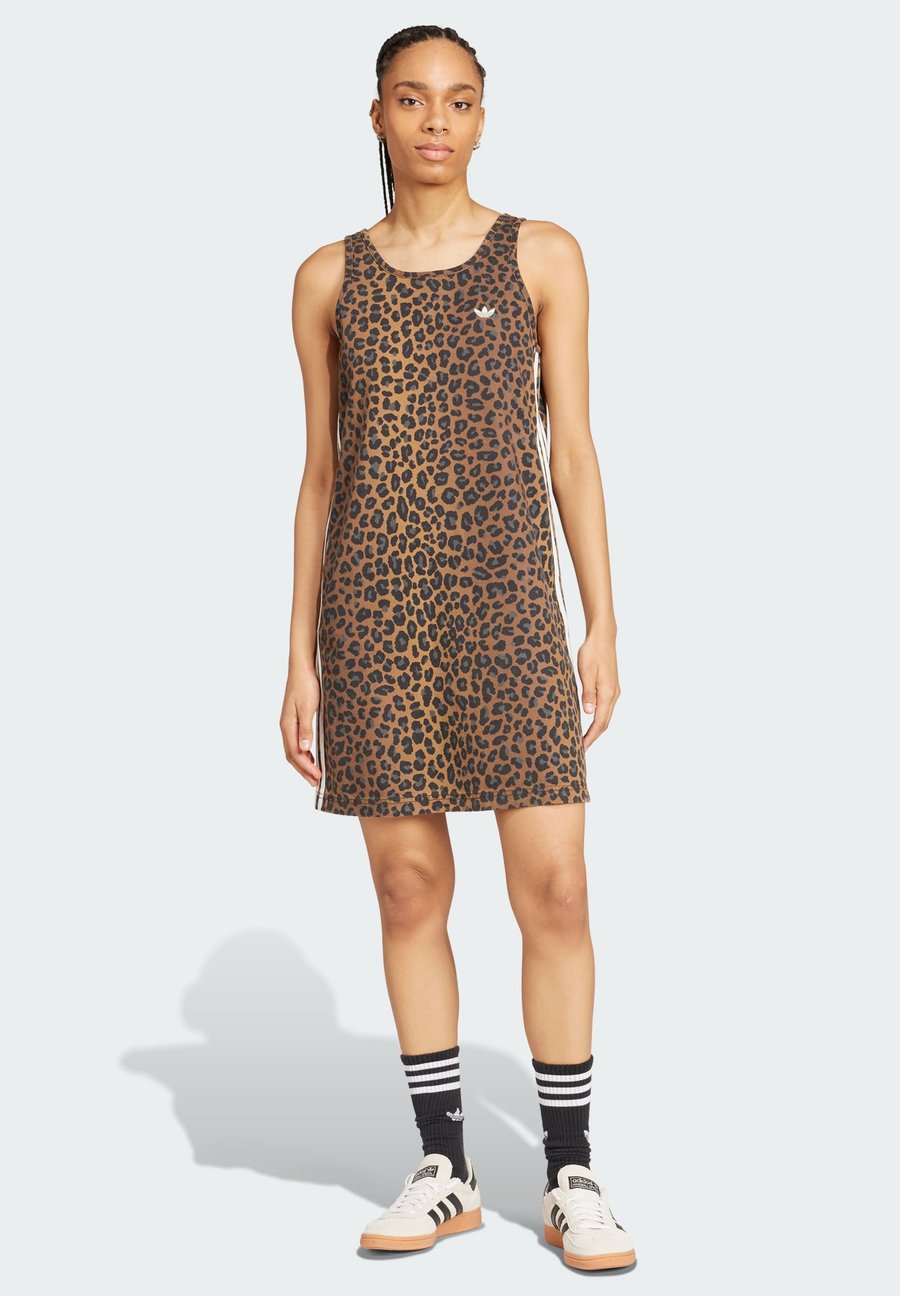 

Платье Adidas Originals LEO PRINT, Multicolor Bronze Strata/Light Brown