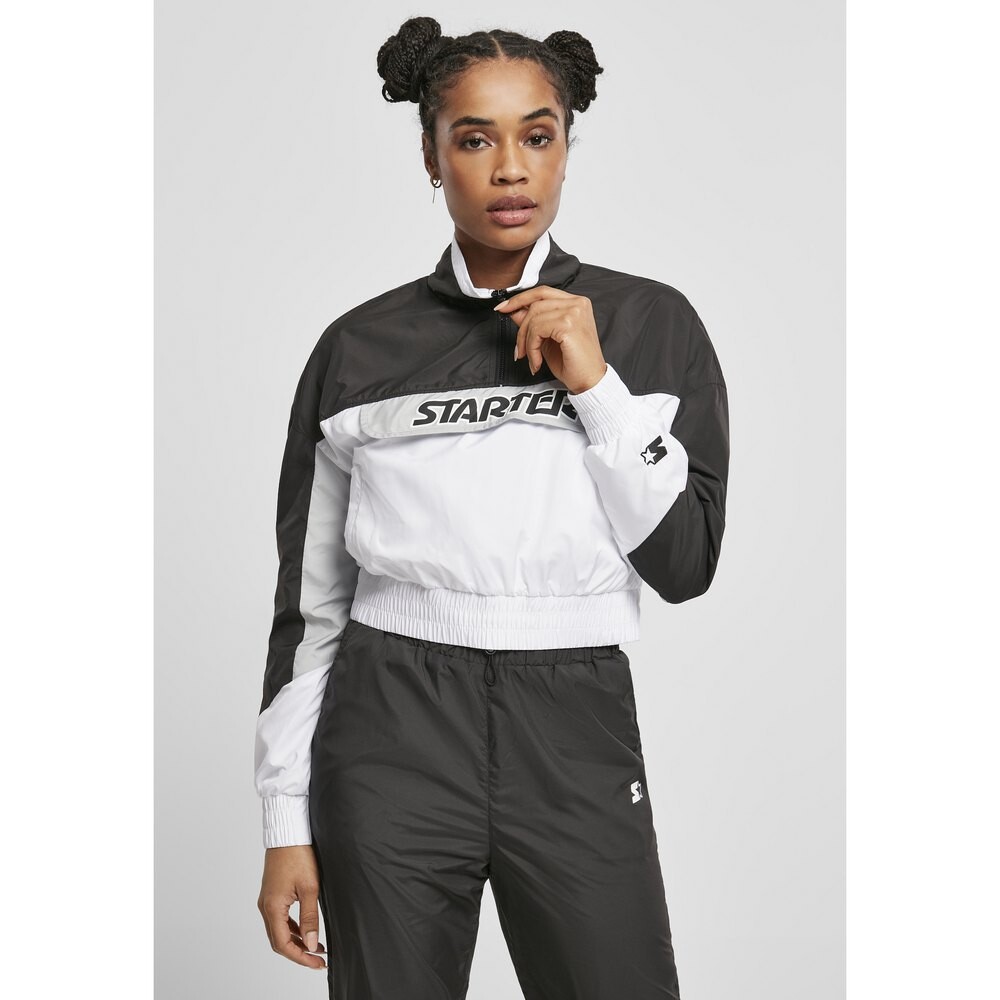 

Куртка Urban Classics Pull-On Starter Colorblock, черный