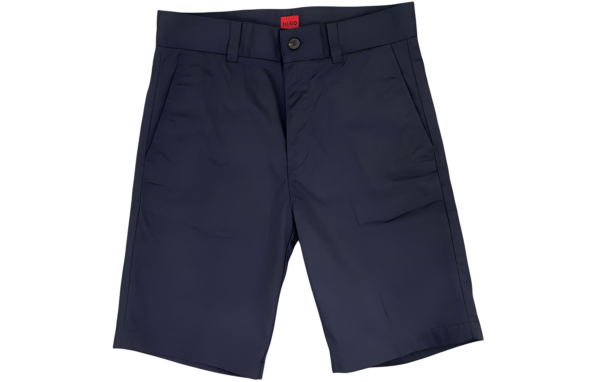 

Карго-шорты мужские Navy HUGO BOSS, морской синий