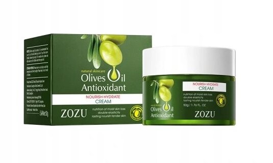 

Zozu, Питательный увлажняющий оливковый крем, 50 г