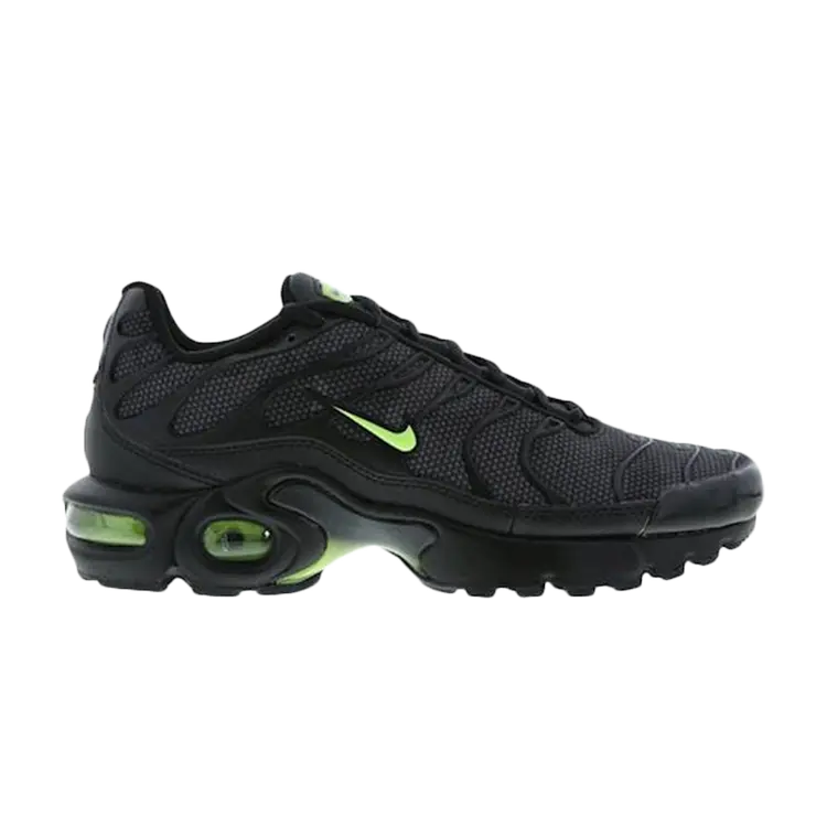 

Кроссовки Nike Air Max Plus SE BG 'Black Volt', черный