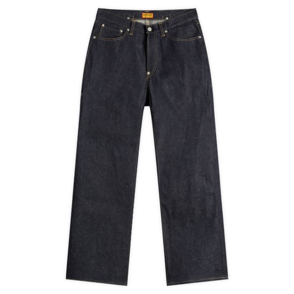 

Прошлые прямые джинсы Human Made, индиго