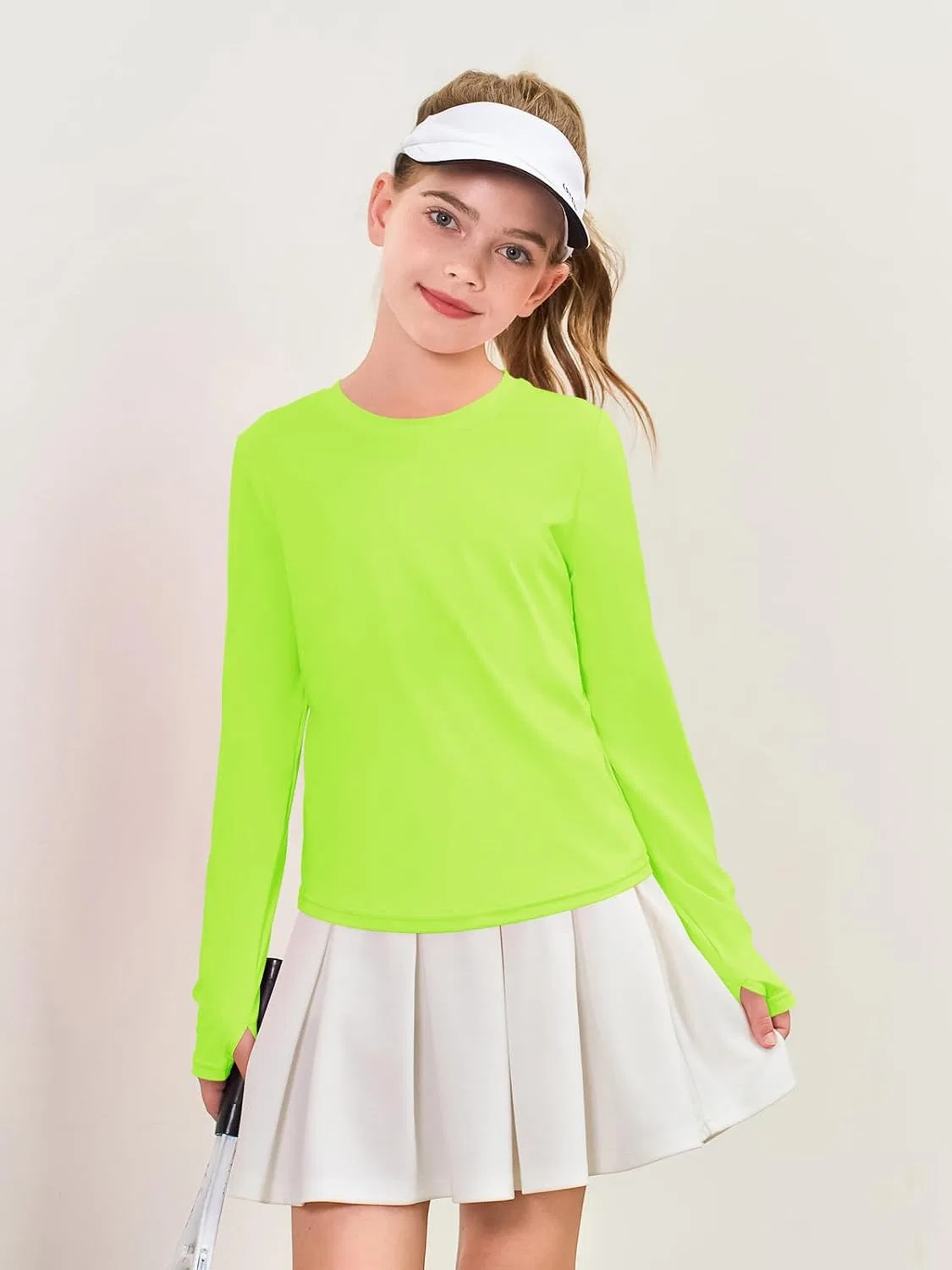 Футболка для активного отдыха Haloumoning, цвет Fluorescent Green — фото 2