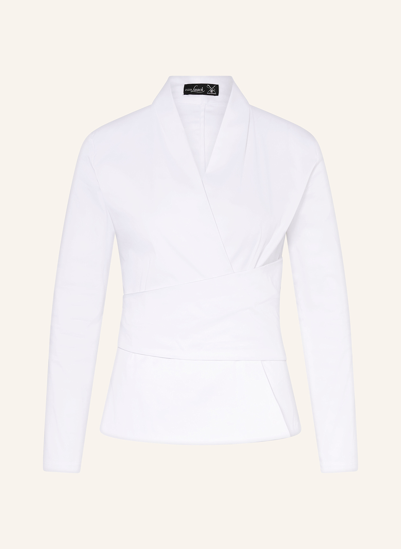 

Блузка-Рубашка с запахом Доника Van Laack, белый