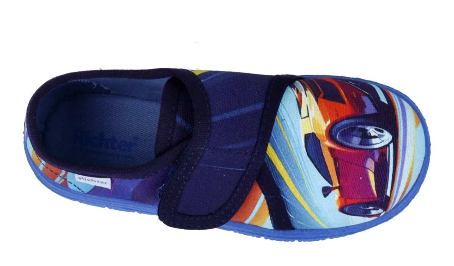 Тапочки Richter Schuhe, Navy/Light Blue/Dark Blue — фото 4