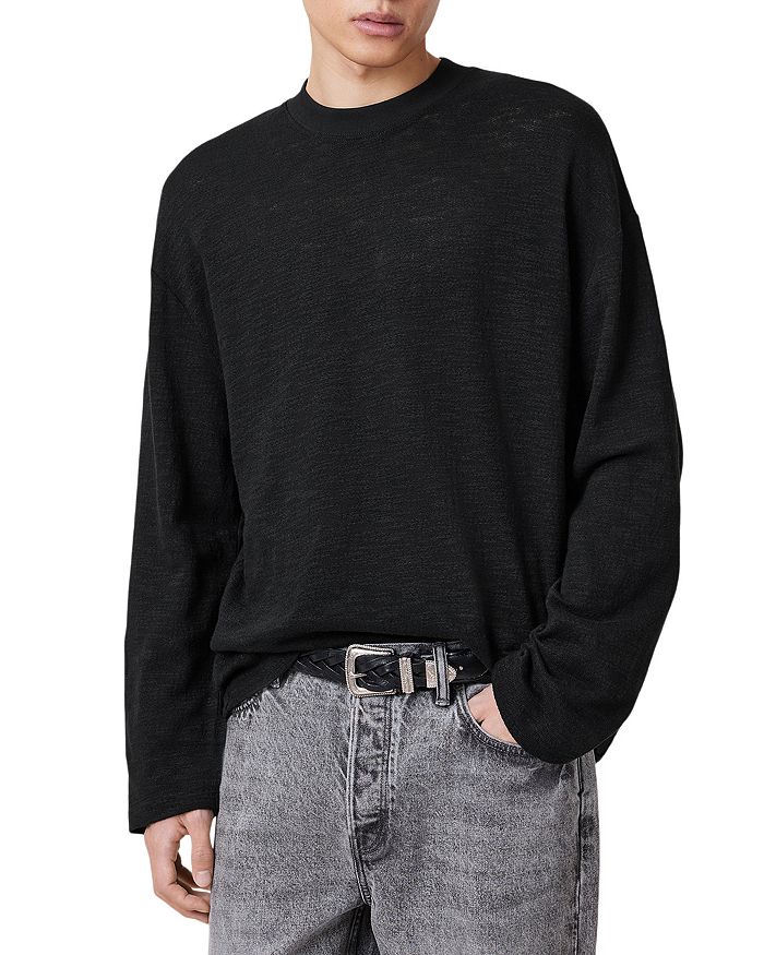 

Футболка с длинным рукавом Foster ALLSAINTS, черный