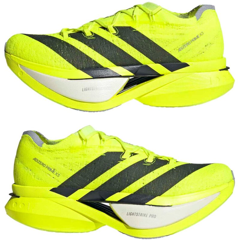 Кроссовки adizero prime x3 со шнурками Adidas, мультиколор — фото 4