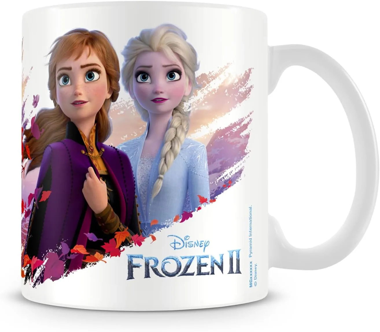 p:os 36321 детская кружка frozen mug, 265 мл, фарфор, в подарочной упаковке