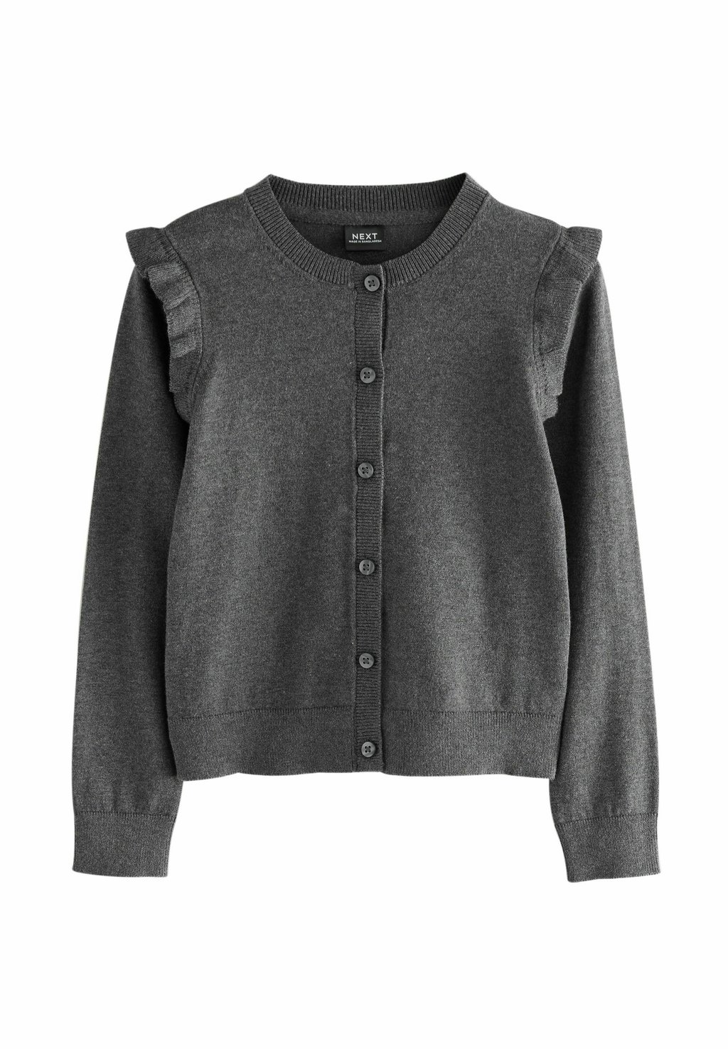

Кардиган RICH FRILL SHOULDER STANDARD Next, серый