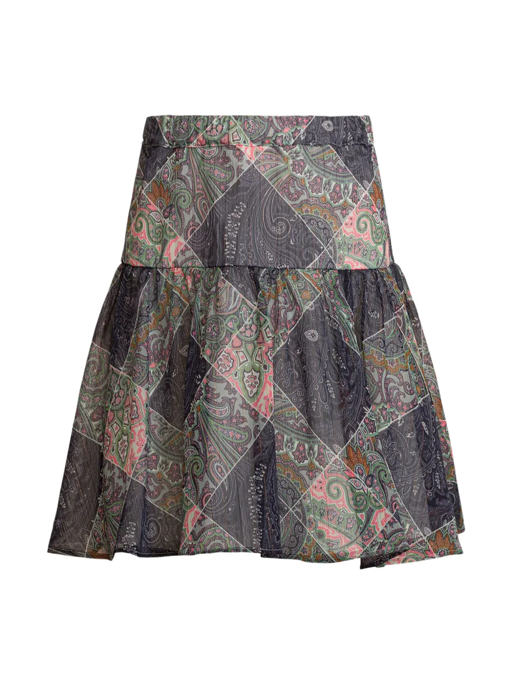 

Юбка миди с принтом пейсли ETRO KIDS, зеленый