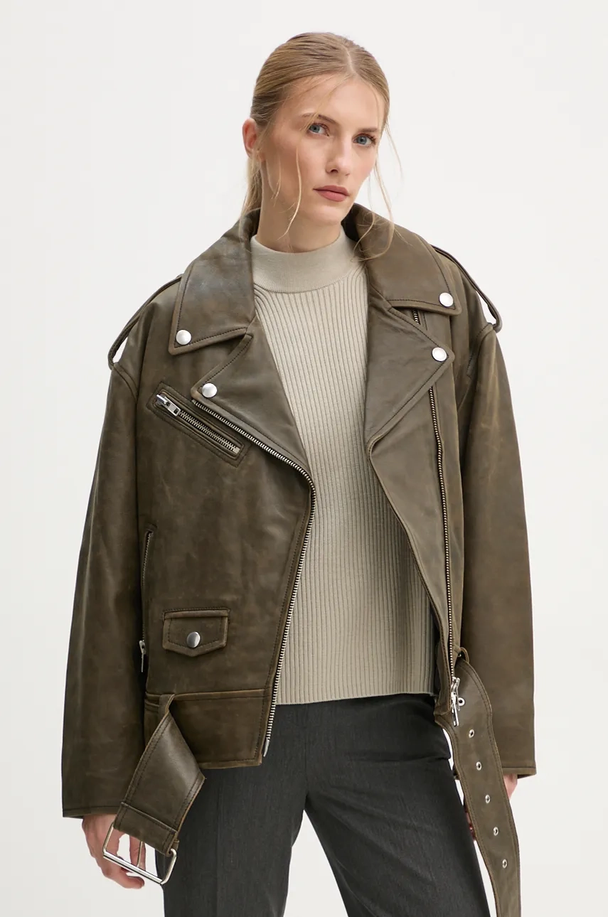 

Мотоциклетная куртка Irene Jacket Stand Studio, зеленый