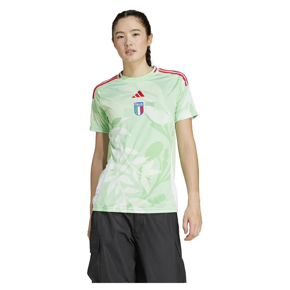 

Футболка с коротким рукавом adidas Italy 24/25 Away Woman, зеленый