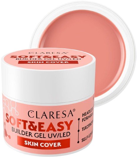 

Claresa Soft&Easy Skin Cover Medium Beige Builder Gel 45 г