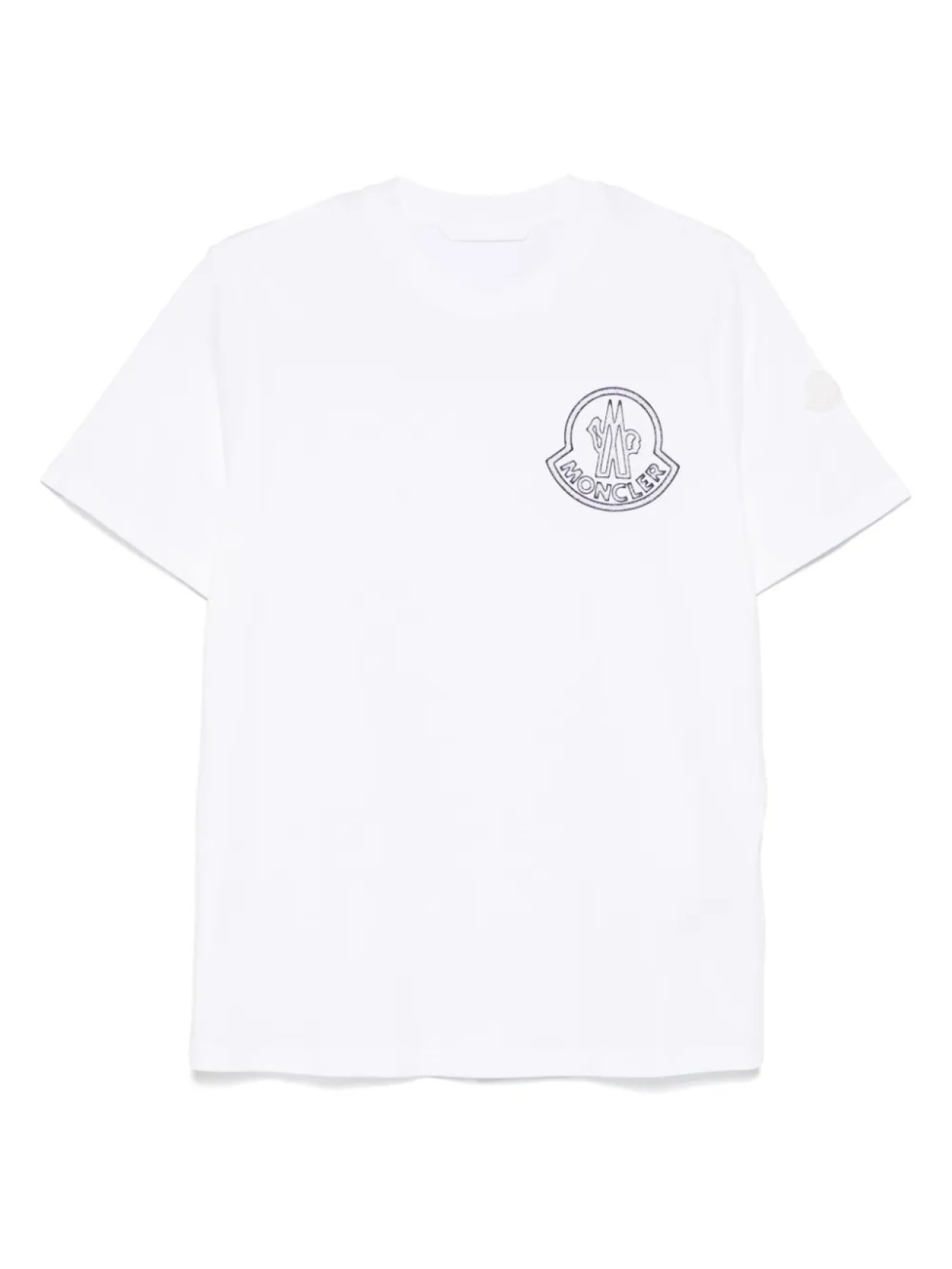 

Футболка с логотипом Moncler, белый