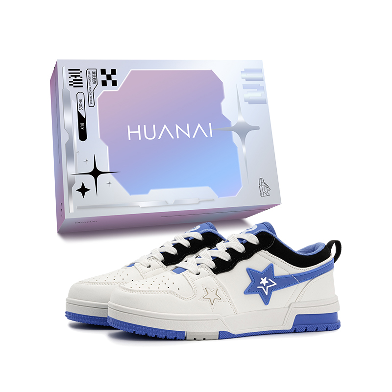 

HUANAI Низкие скейтерские кроссовки унисекс Carolina Blue, цвет Carolina Blue