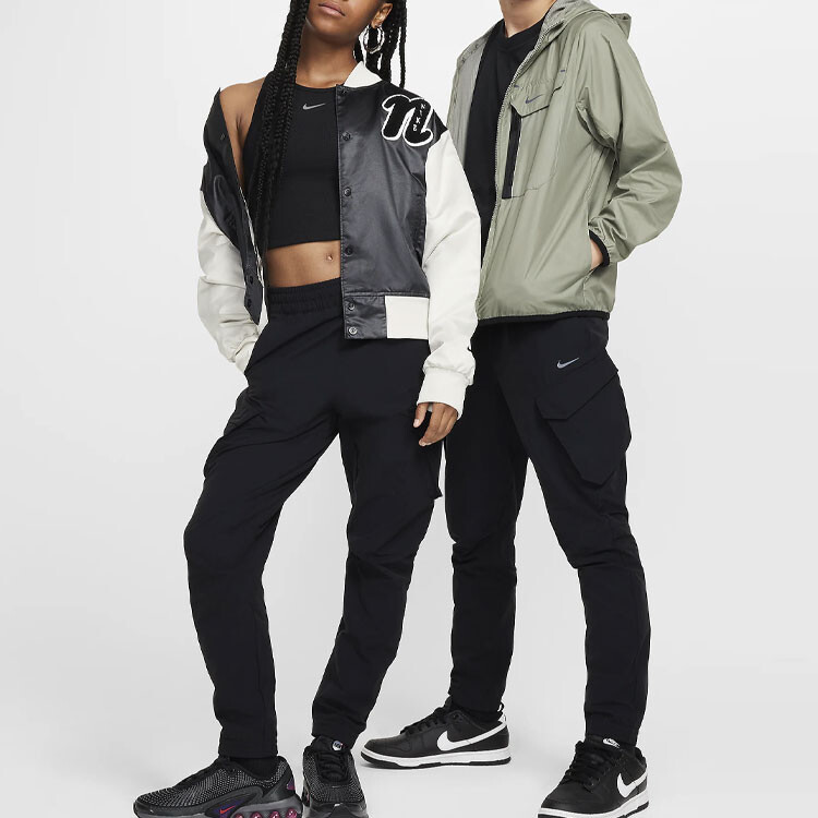 Брюки-карго унисекс черные Nike, черный — фото 3