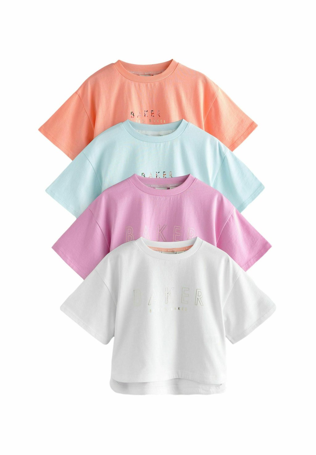 

Базовая футболка 4 PACK Baker by Ted Baker, синий