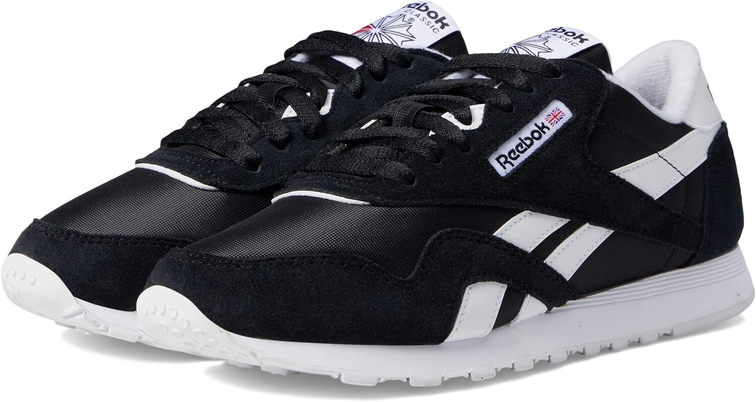 

Кроссовки Classic Nylon Reebok, цвет Black/White, Черный, Кроссовки Classic Nylon Reebok, цвет Black/White