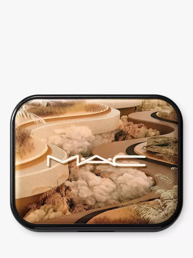 Палитра теней для век Connect In Colour, оттенки нюд без фильтра MAC — фото 2