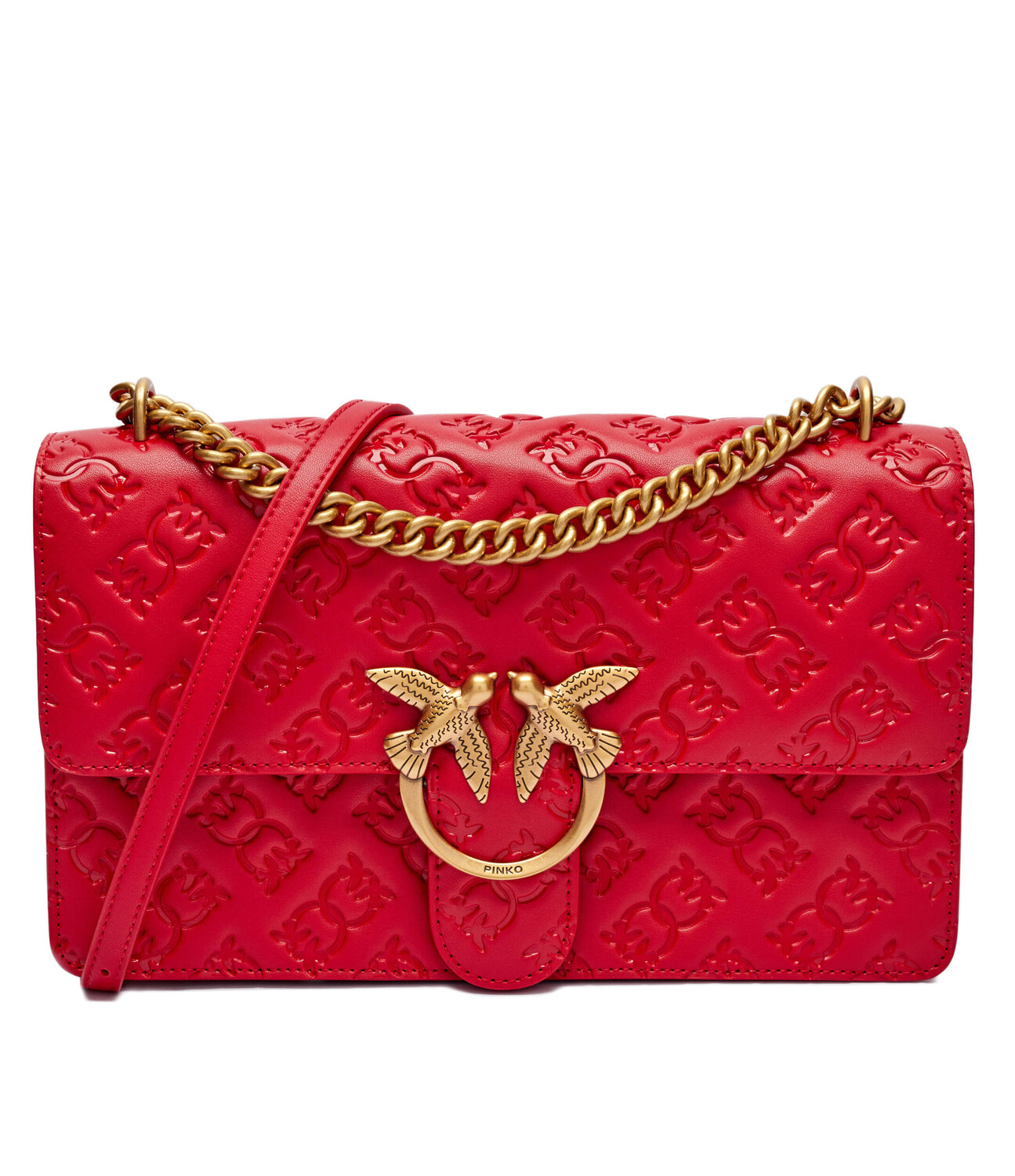 

Сумка-мессенджер Pinko a tracolla LOVE ONE CLASSIC DC, красный