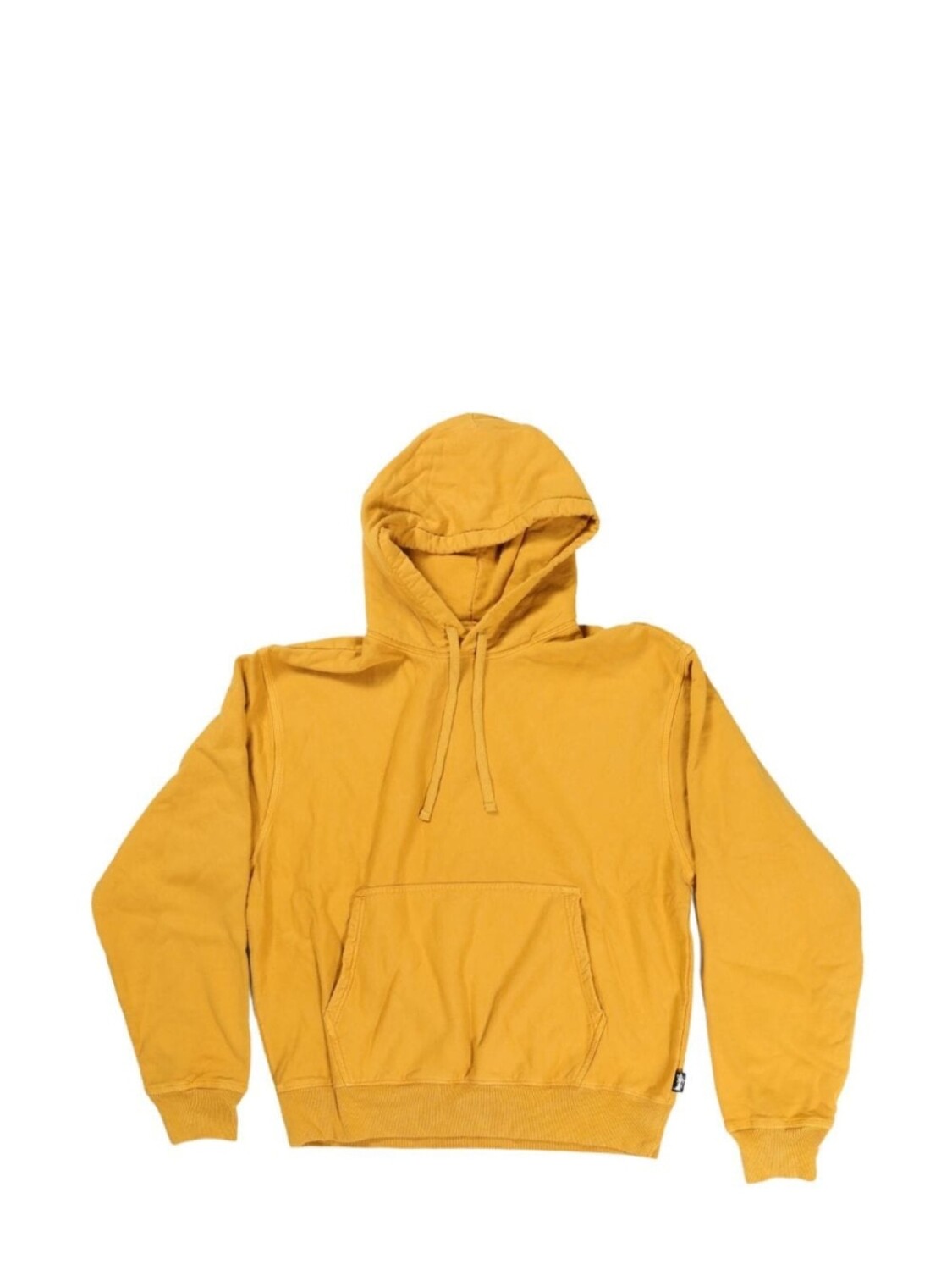 

Stüssy толстовка с капюшоном из джерси и флиса, окрашенная в готовом виде, желтый