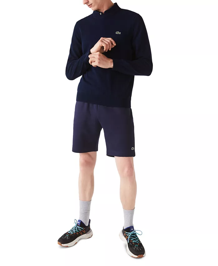 

Мужской однотонный свитер Croc Lacoste, синий