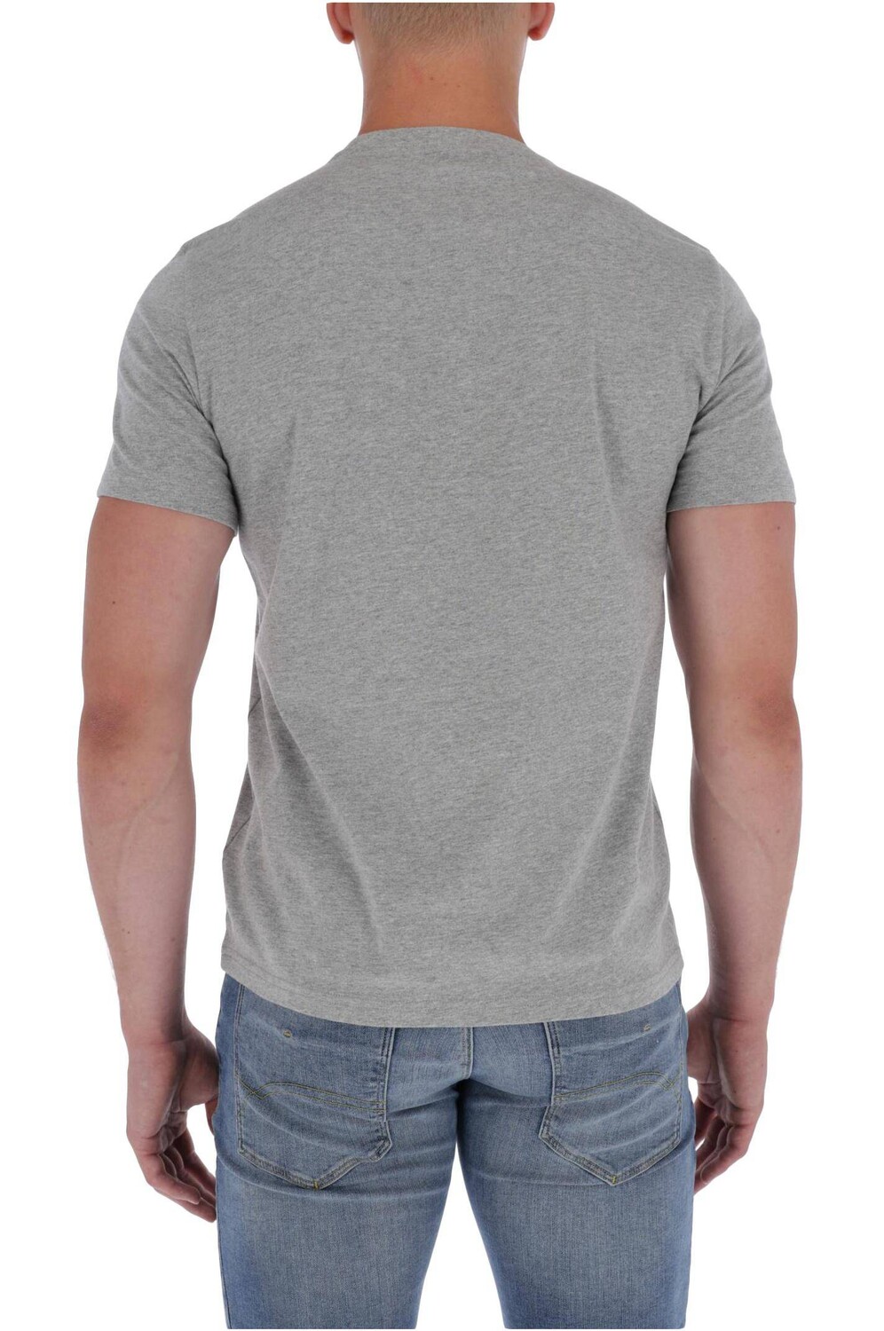 Футболка POLO RALPH LAUREN regular fit, серый — фото 4