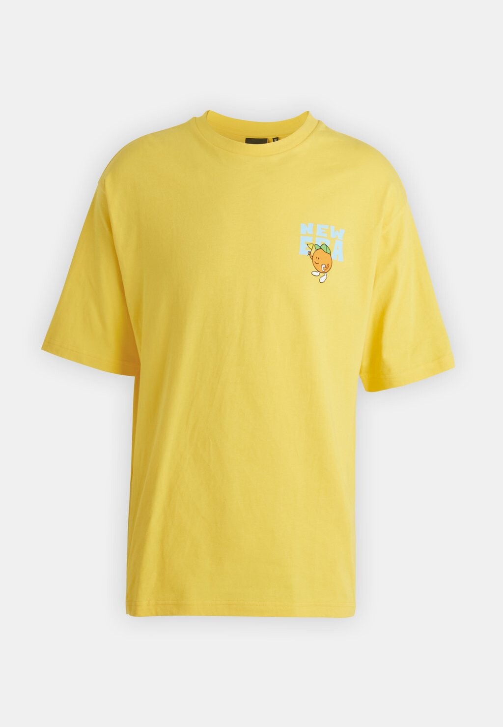 

Футболка с набивным рисунком Fruit Graphic Tee New Era, желтая