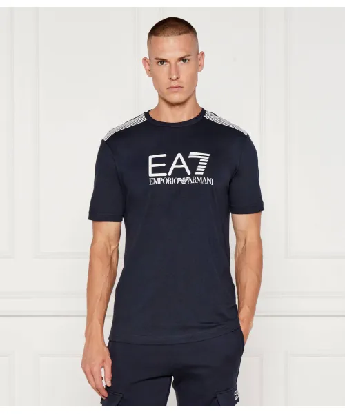 

Футболка Regular fit Ea7, синий