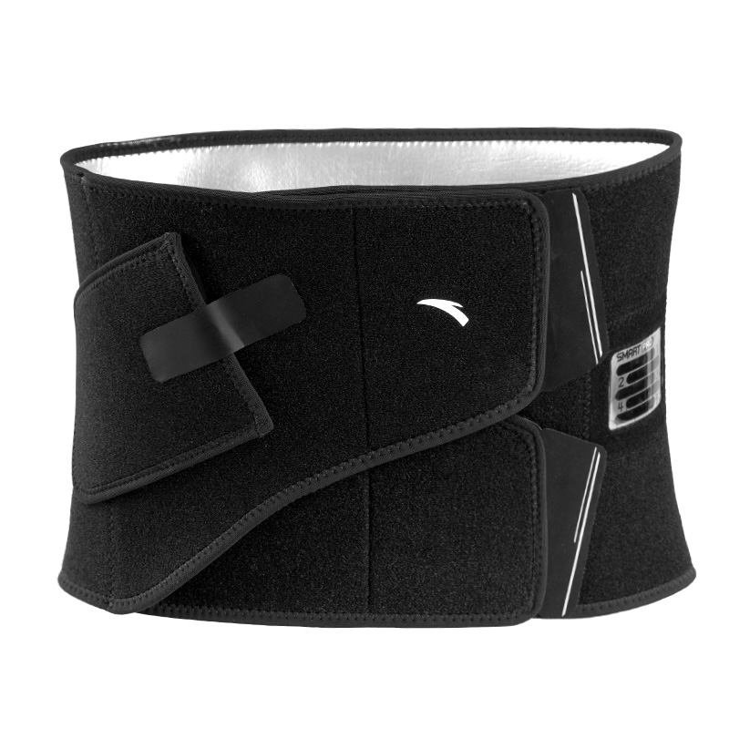 

Корсет для поддержки спины фитнес спорт бег аэробика походы тренировки подтяжка живота йога упражнения взрослые защитный ANTA, черный