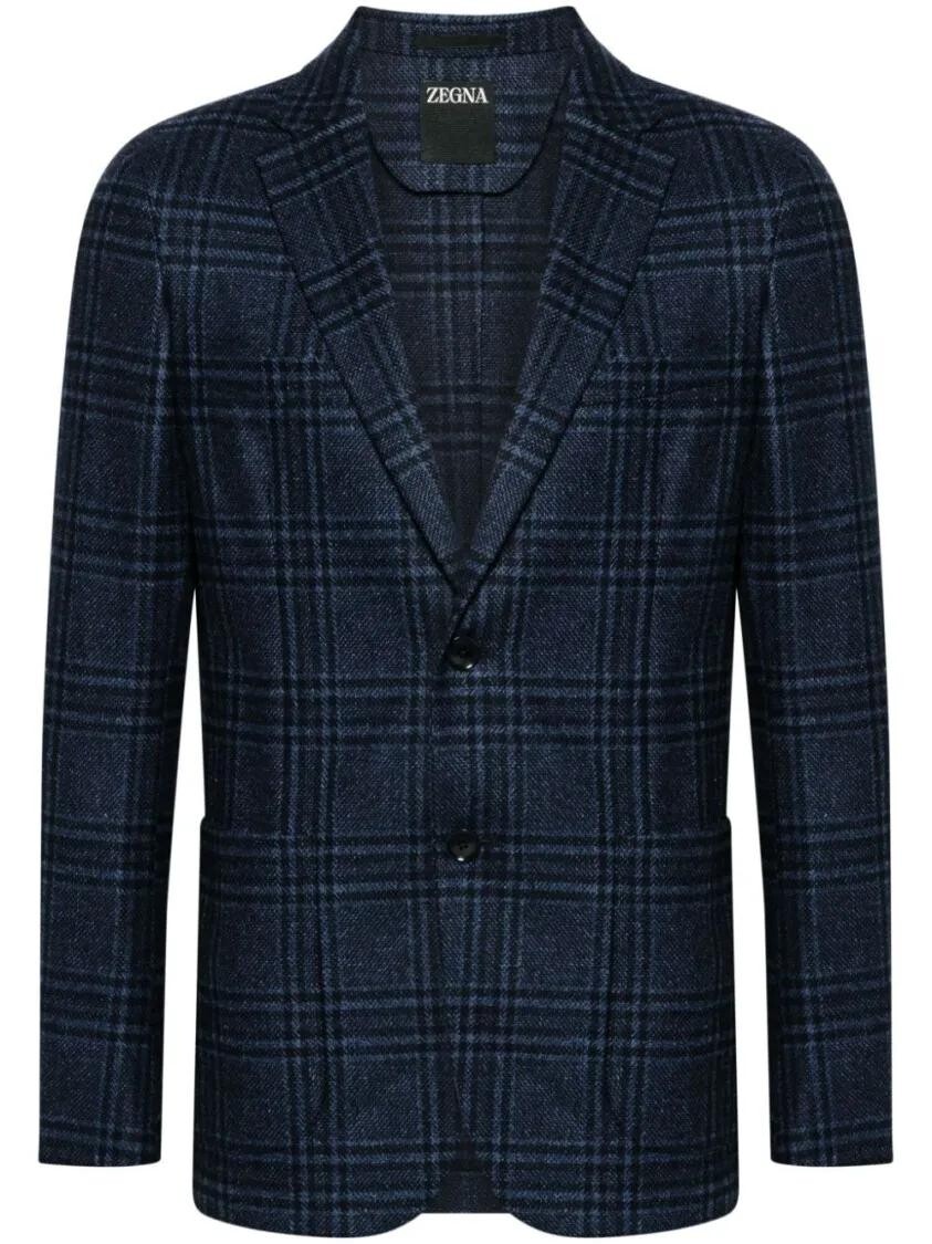 

Шерстяная куртка Zegna, синий