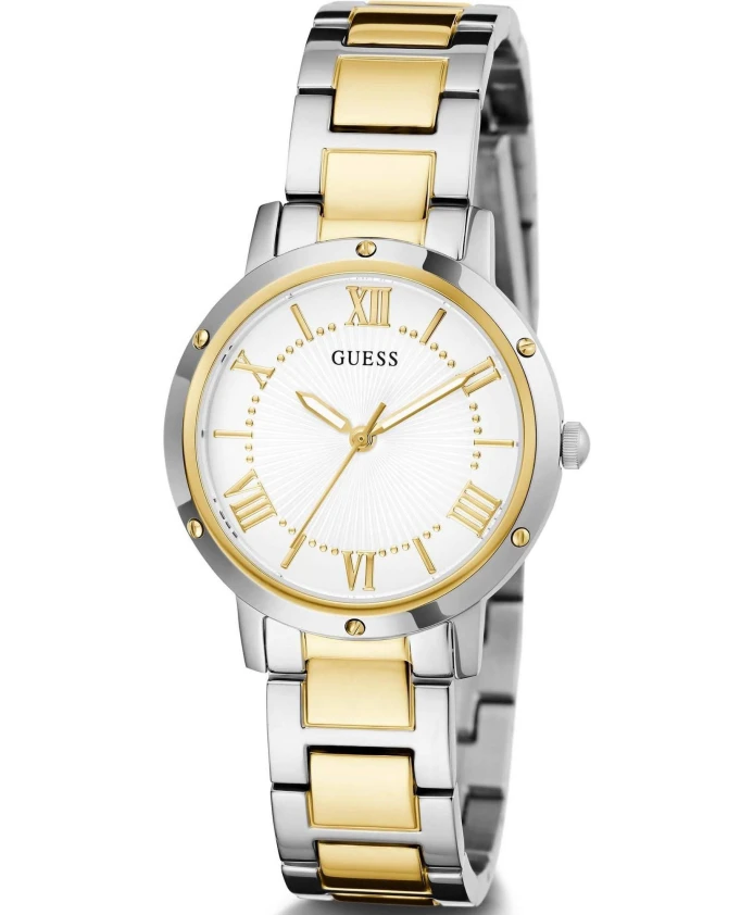 

Женские наручные часы Рассвет серебро золото 34 мм gw0404l2 Guess, мультиколор